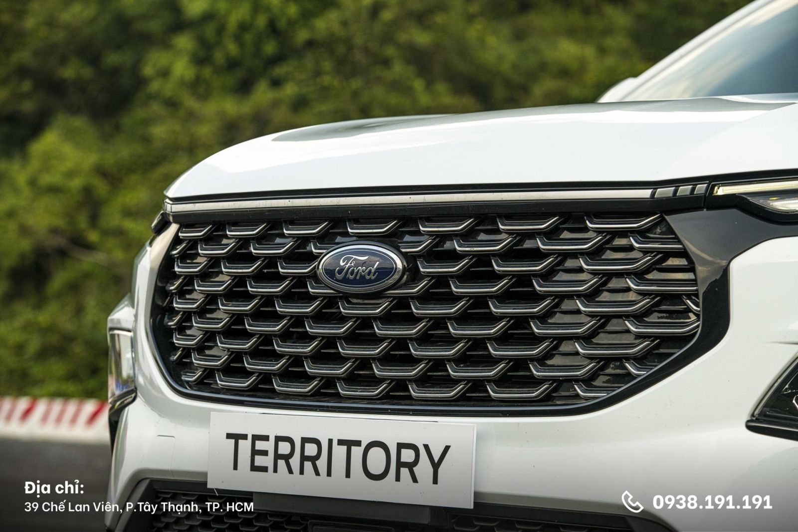 Ford Territory Trend Mặt ga lăng hình bát giác cỡ lớn