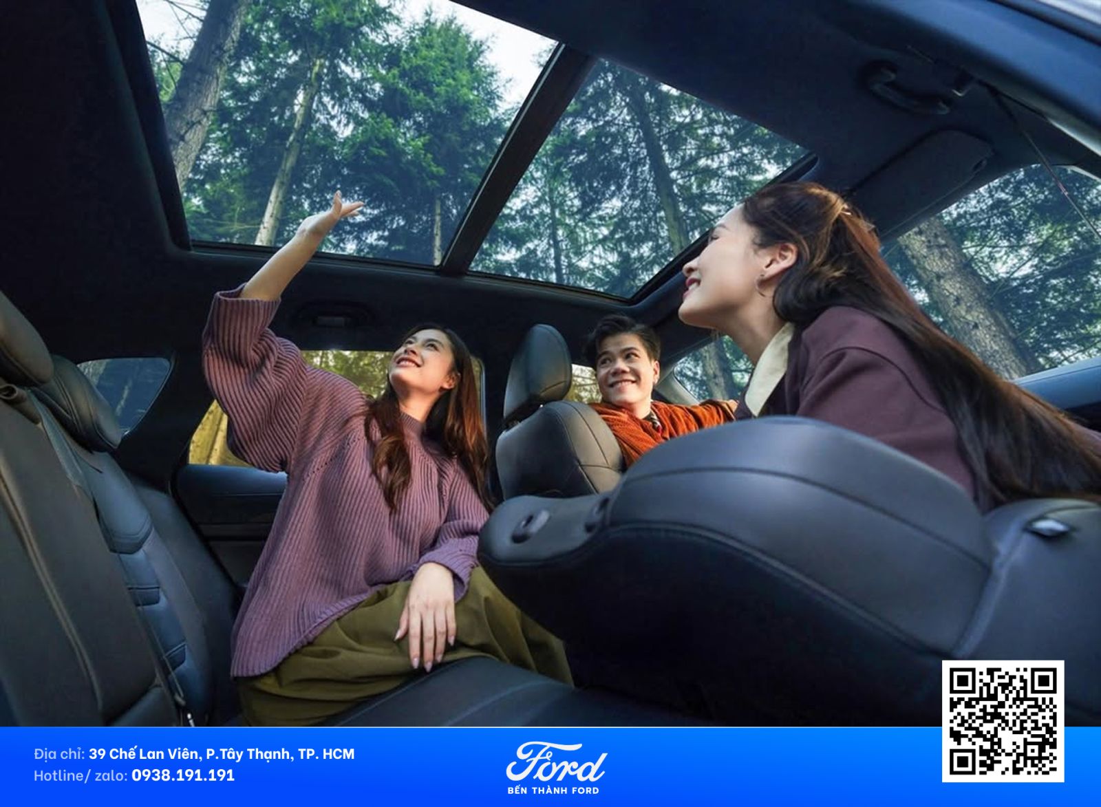 Ford Territory thoải mái ngã lưng vẫn rộng rãi