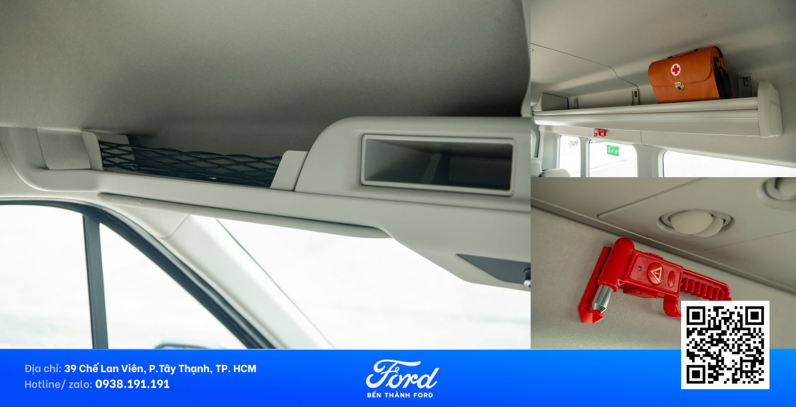 gia hanh ly tren tran ford transit premium