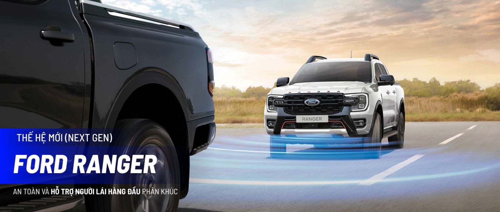 Ford ranger AN TOÀN VÀ HỖ TRỢ NGƯỜI LÁI HÀNG ĐẦU PHÂN KHÚC
