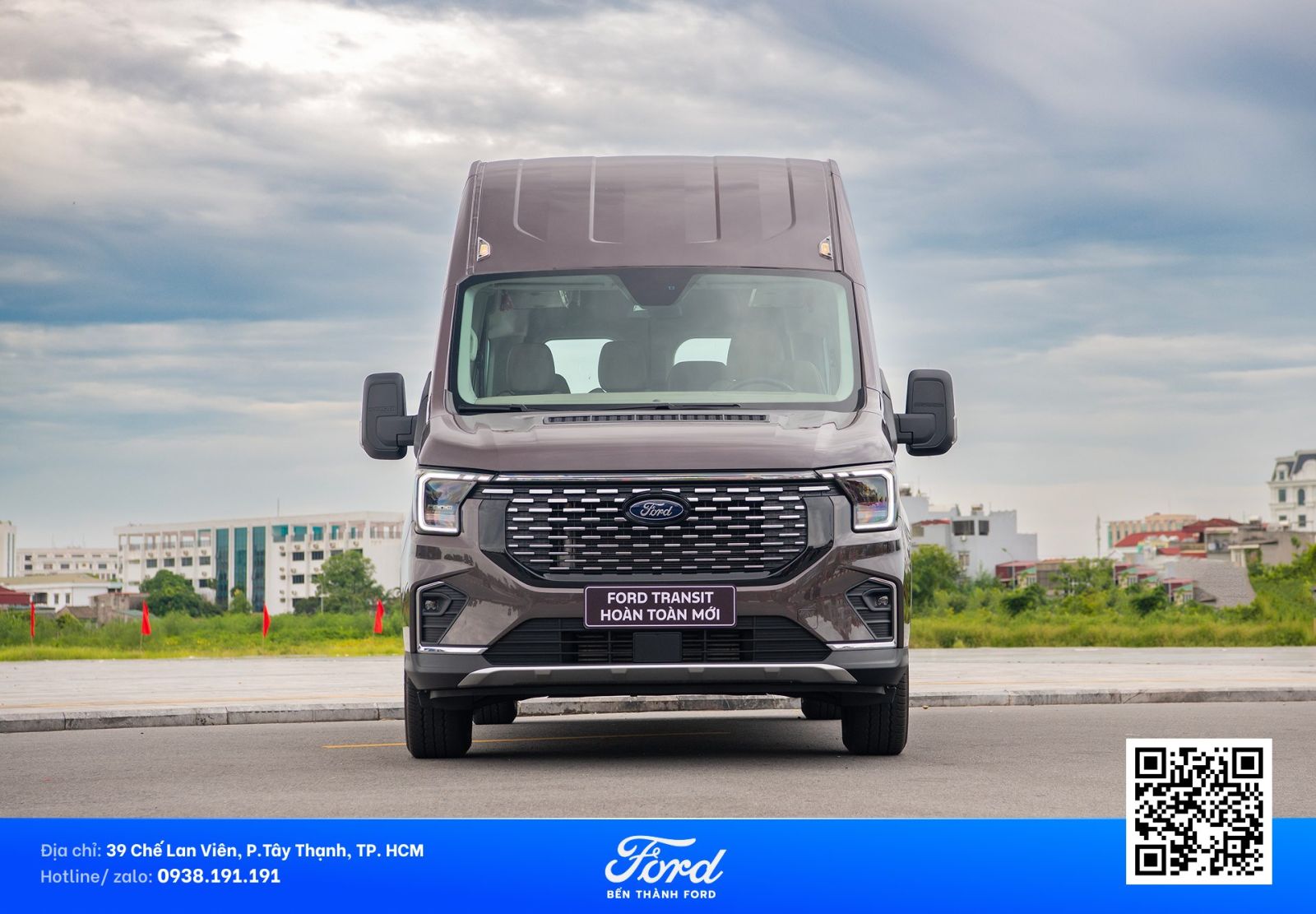 Ford transit premium 16 chỗ mới 2026