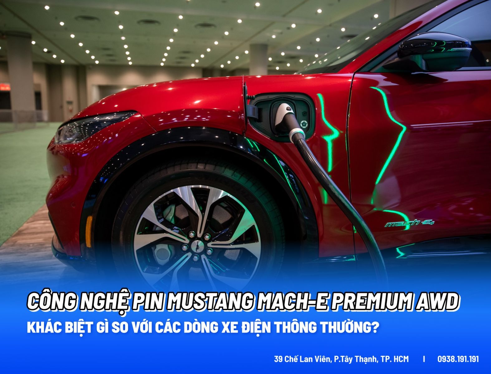 Giải mã công nghệ pin trên Mustang Mach-E Premium AWD