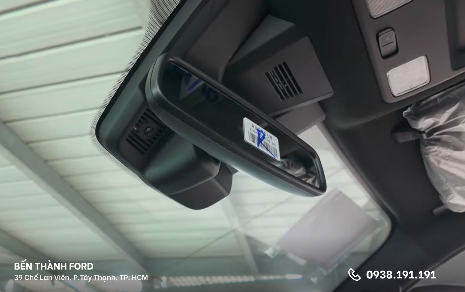 Gương chống chói tự động Ford Ranger Wildtrak