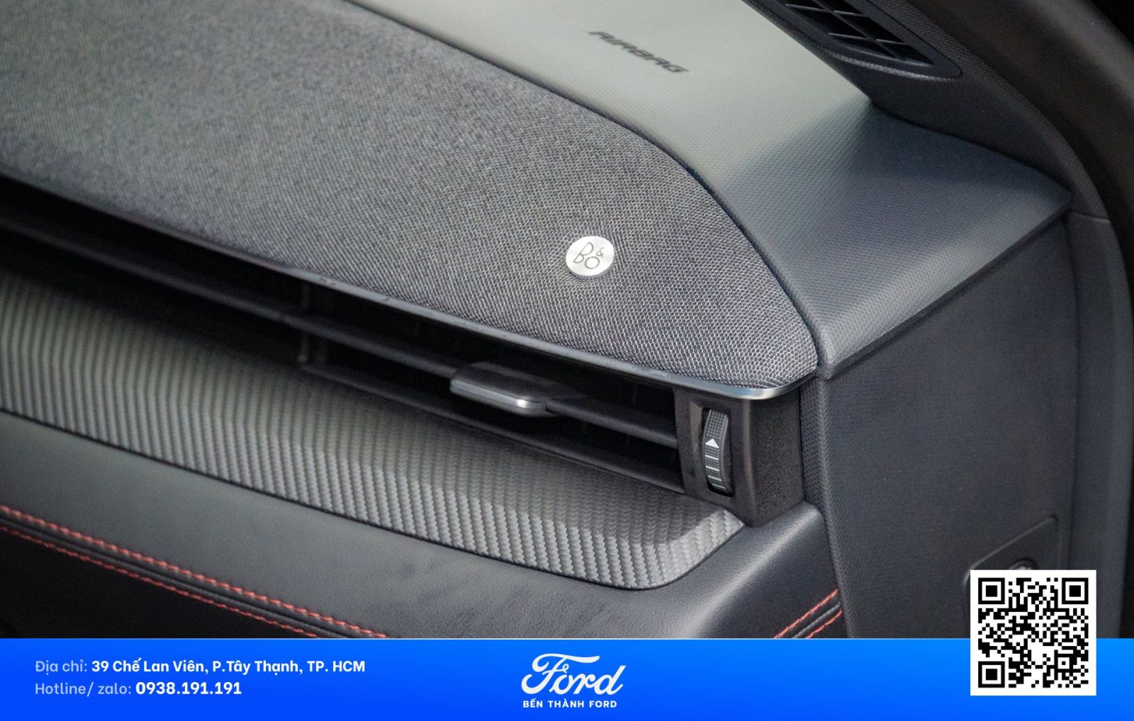 HỆ THỐNG LOA B&O TRÊN MUSTANG MACH-E PREMIUM AWD 2026