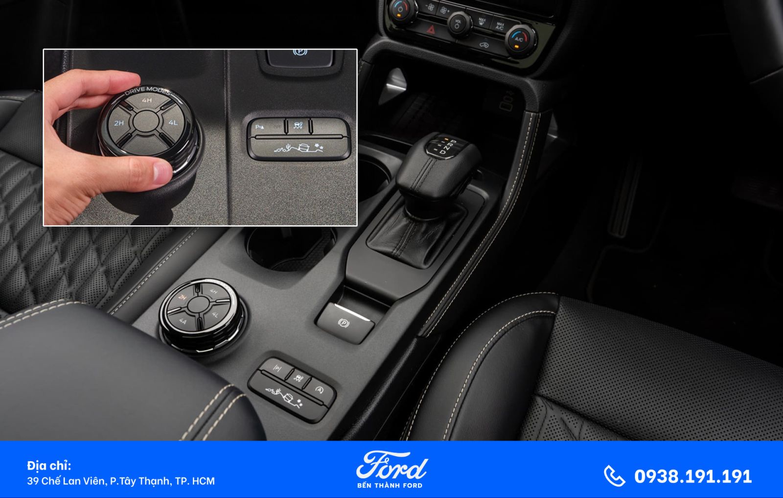 Hệ Thống Kiểm Soát Địa Hình Trên Ford Everest Mới