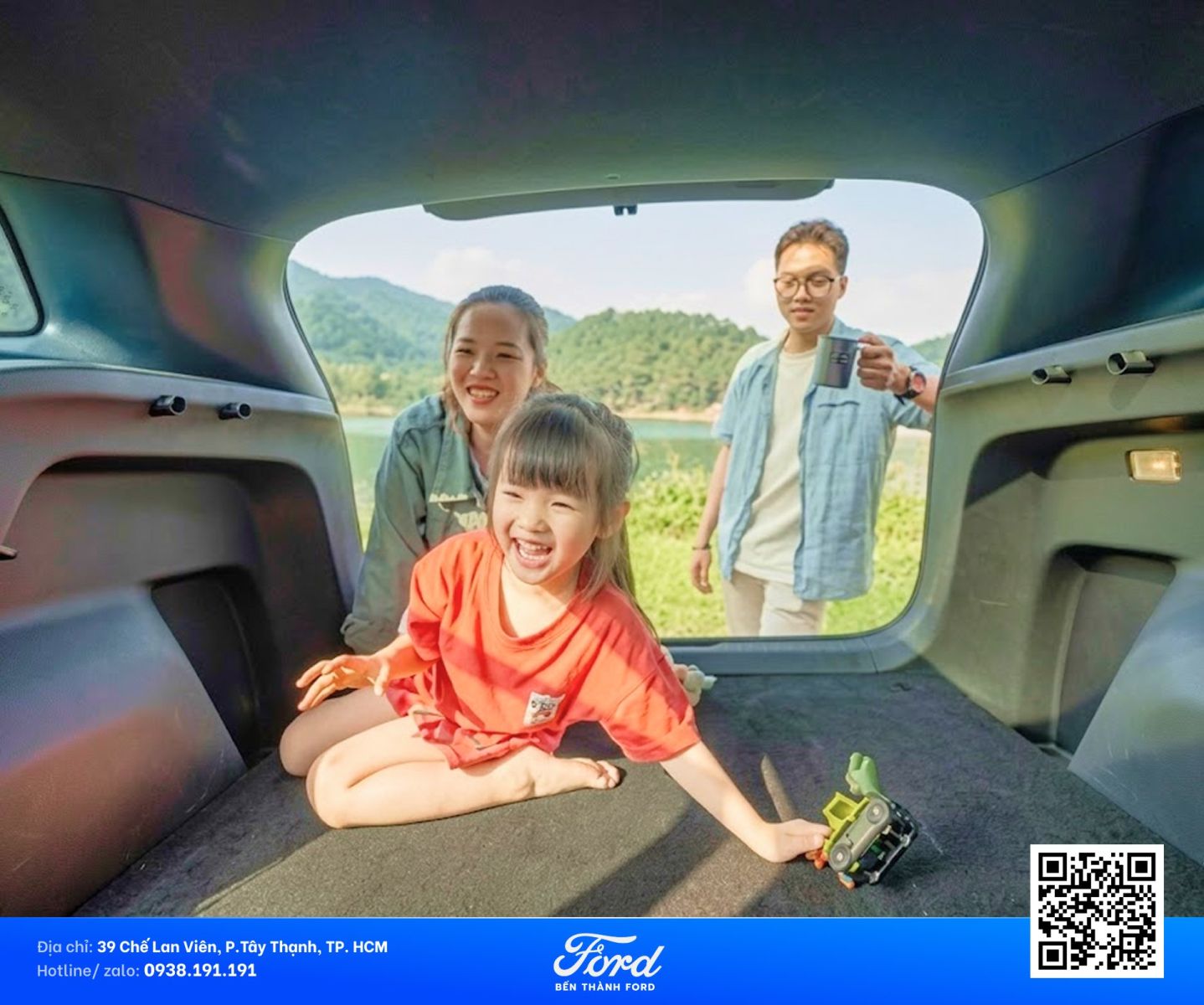 Không gian nội thất Ford Territory 2026 siêu rộng rãi