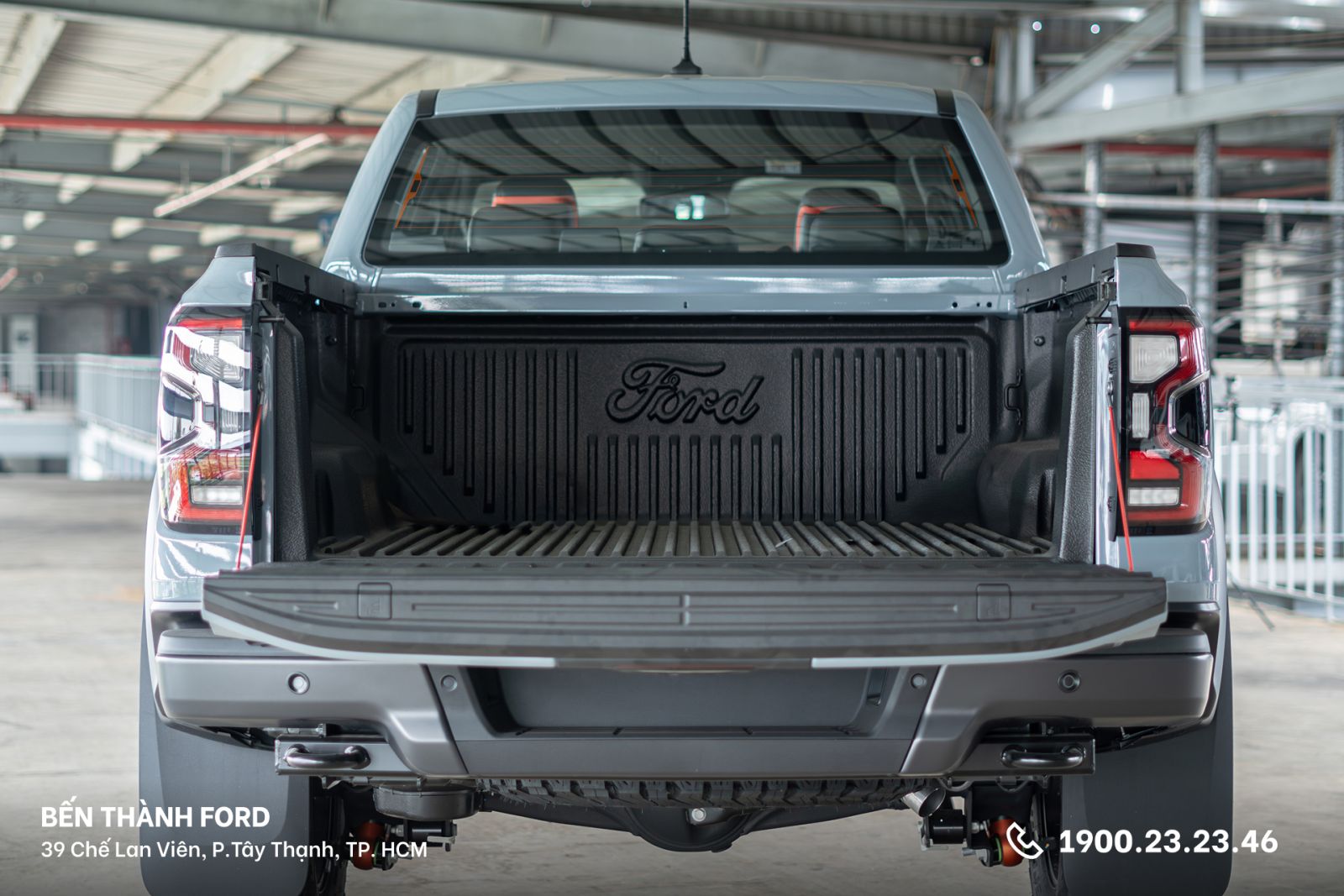 Đuôi xe Ford Ranger Raptor thế hệ mới 