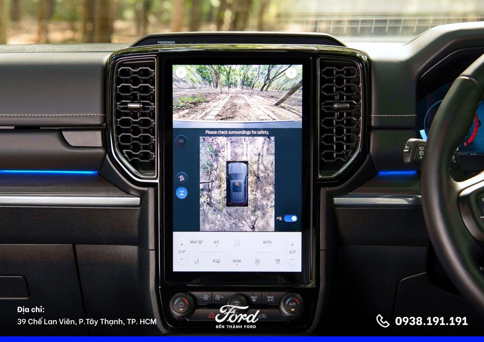 Màn hình dọc Ford Territory Titanium