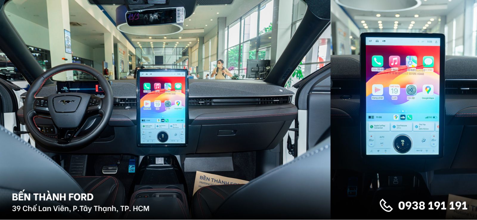 Màn hình trung tâm Mustang Mach-E Premium AWD