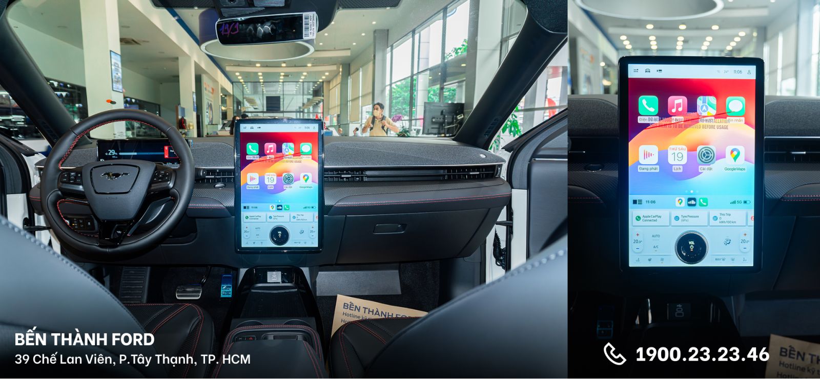 Màn hình trung tâm Mustang Mach-E Premium AWD