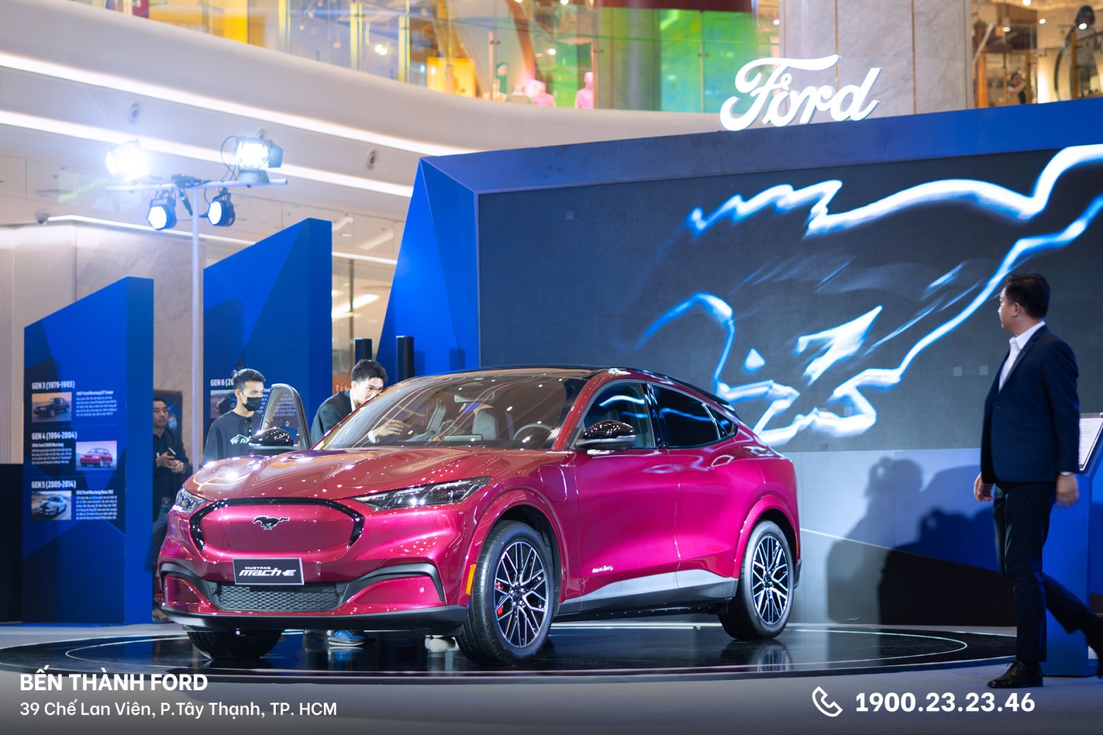 Thiết kế Mustang Mach‑E nổi bật từ mọi góc nhìn