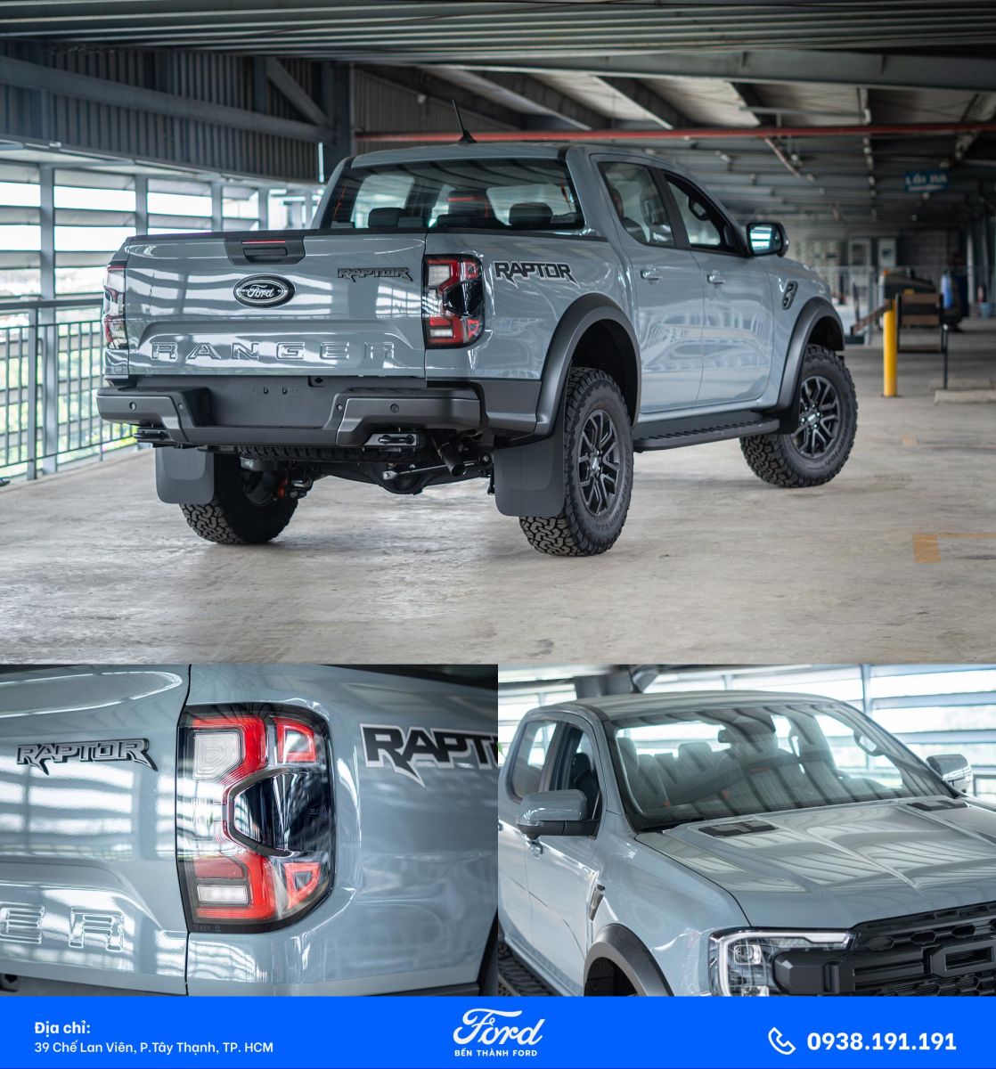 Ngoại thất Ranger raptor 2026