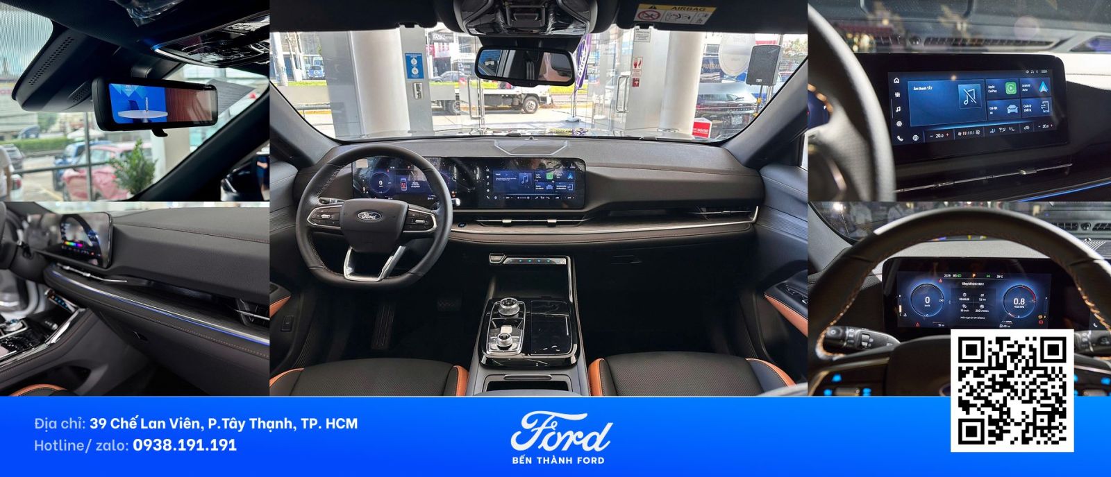 Nội thất khoang trước Territory 2026