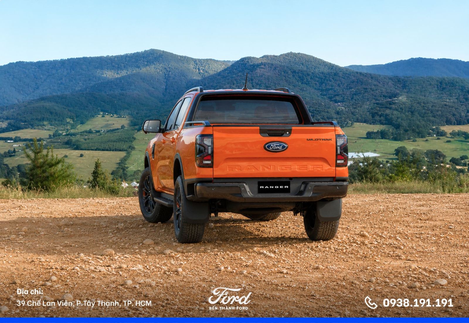 RANGER WILDTRAK V6 MỚI 2026 THIẾT KẾ ĐUÔI XE