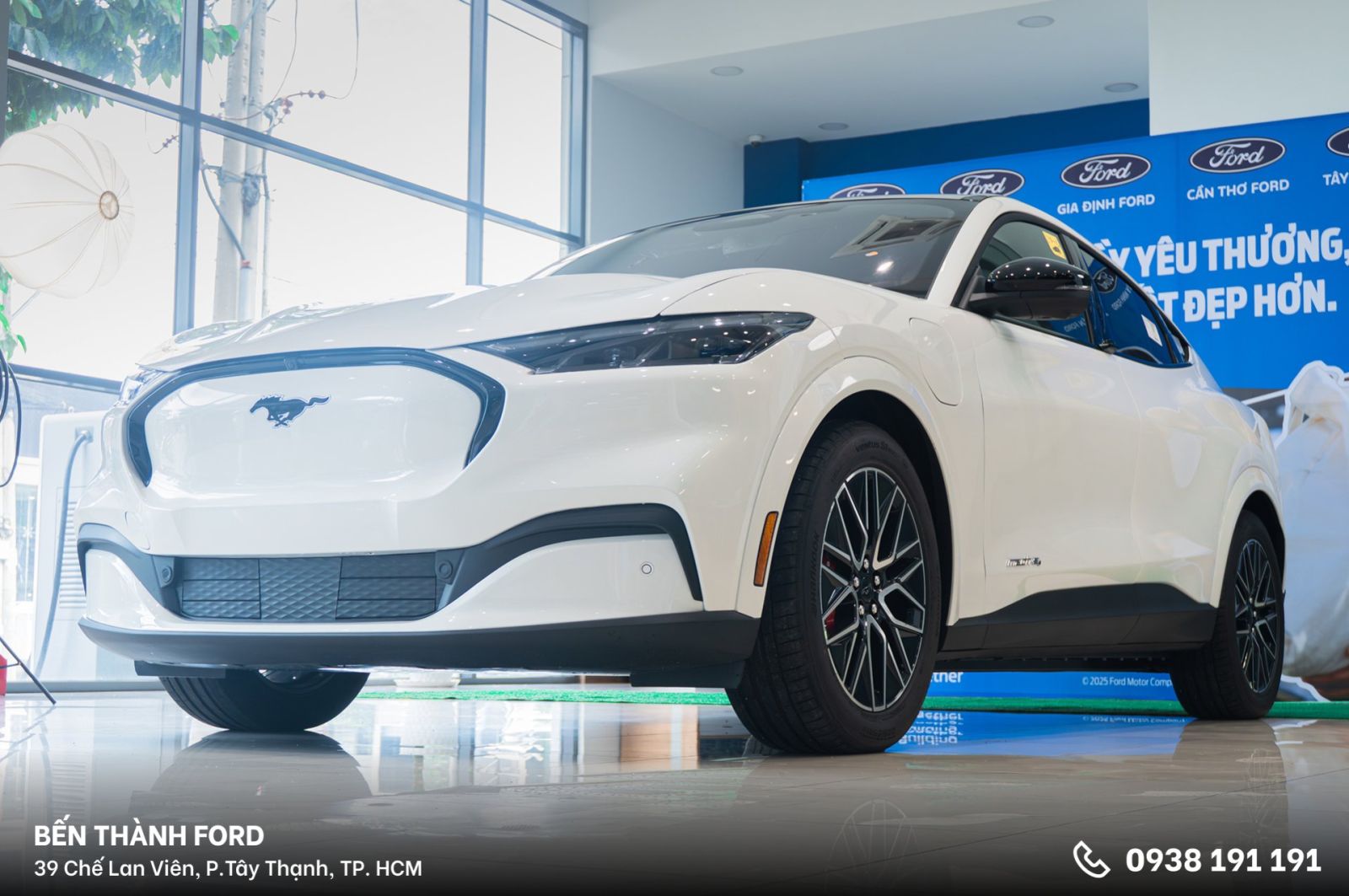 Tay nắm cửa dạng ẩn Ford Mustang Mach-E