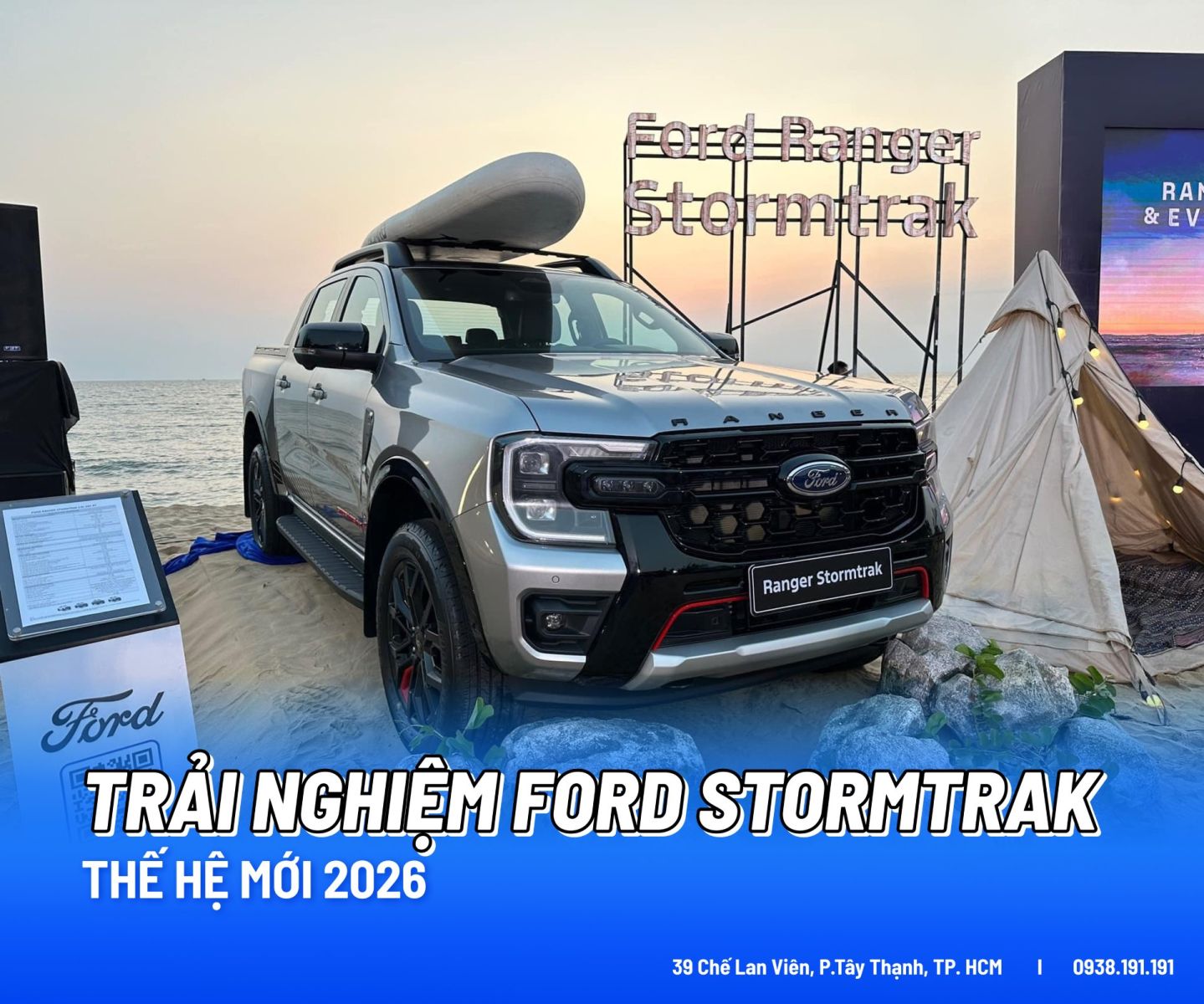 Trải nghiệm Ford Ranger Stormtrak thế hệ mới 2026