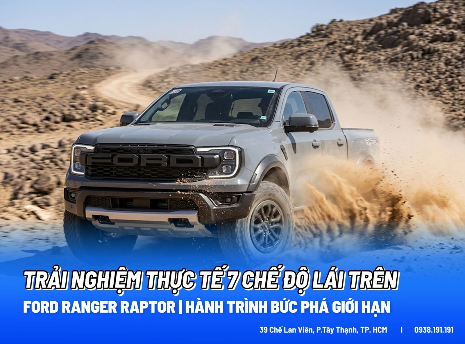 Trải nghiệm thực tế 7 chế độ lái trên Ford Ranger Raptor