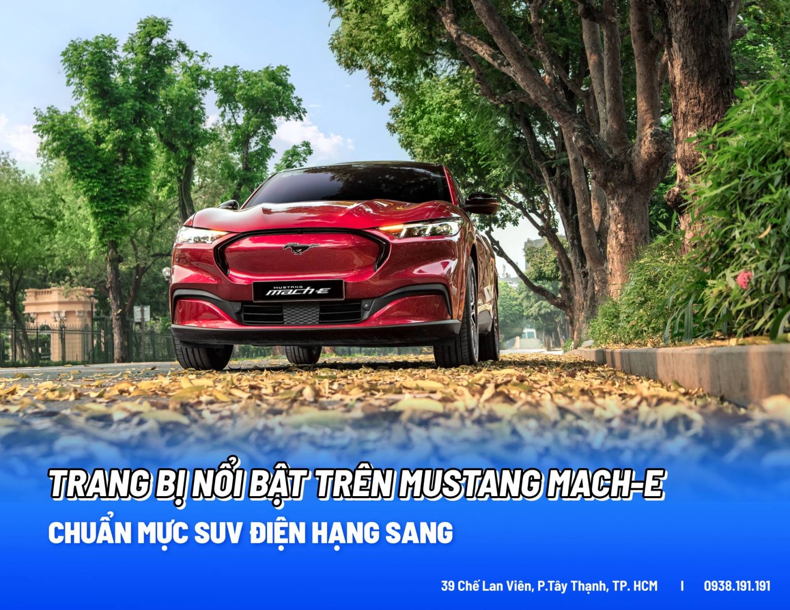 Trang bị nổi bật trên Mustang Mach-E Premium AWD: chuẩn mực SUV điện hạng sang
