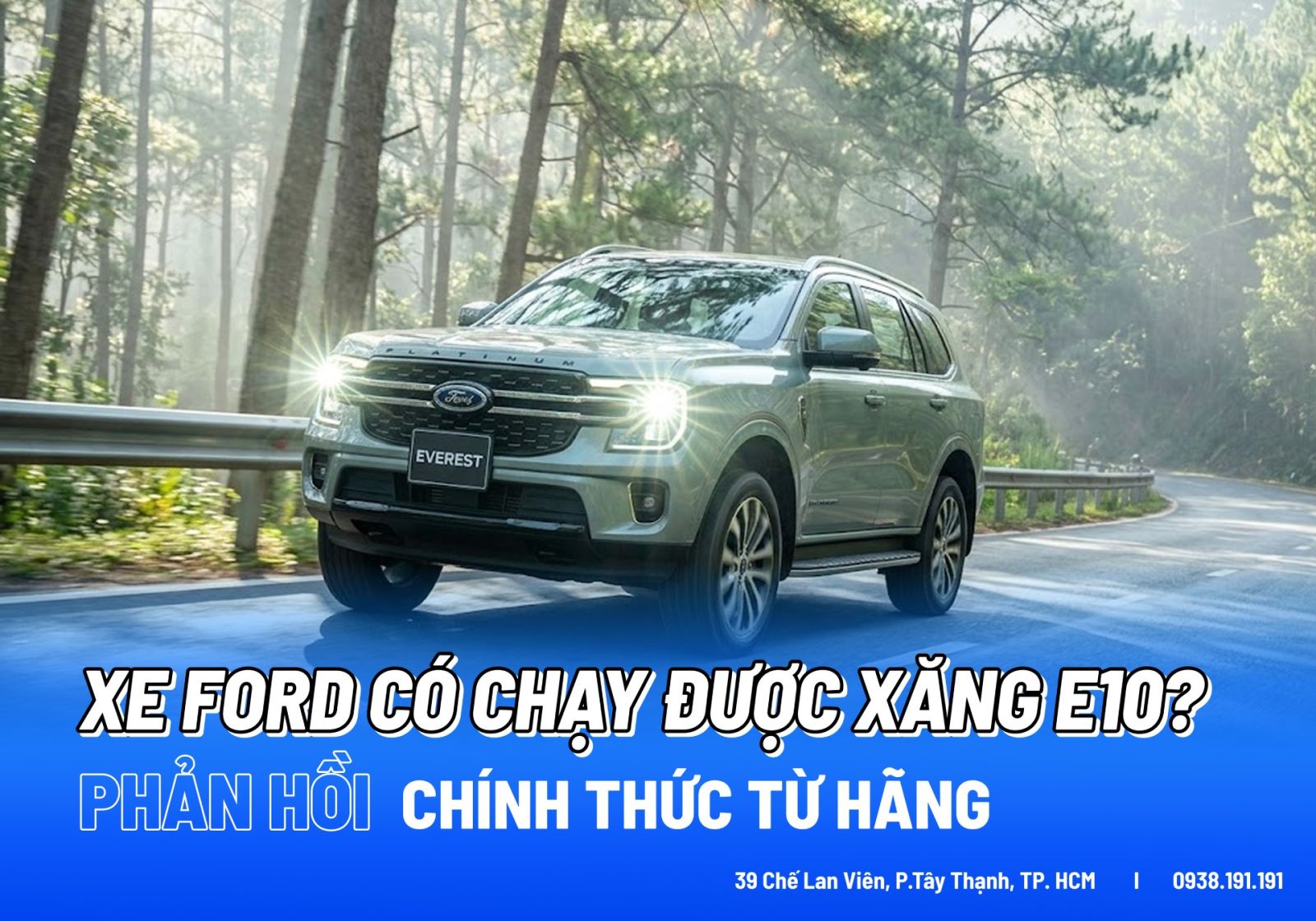 Bí Quyết Tối Ưu Xe Ford Khi Chuyển Sang Xăng E10