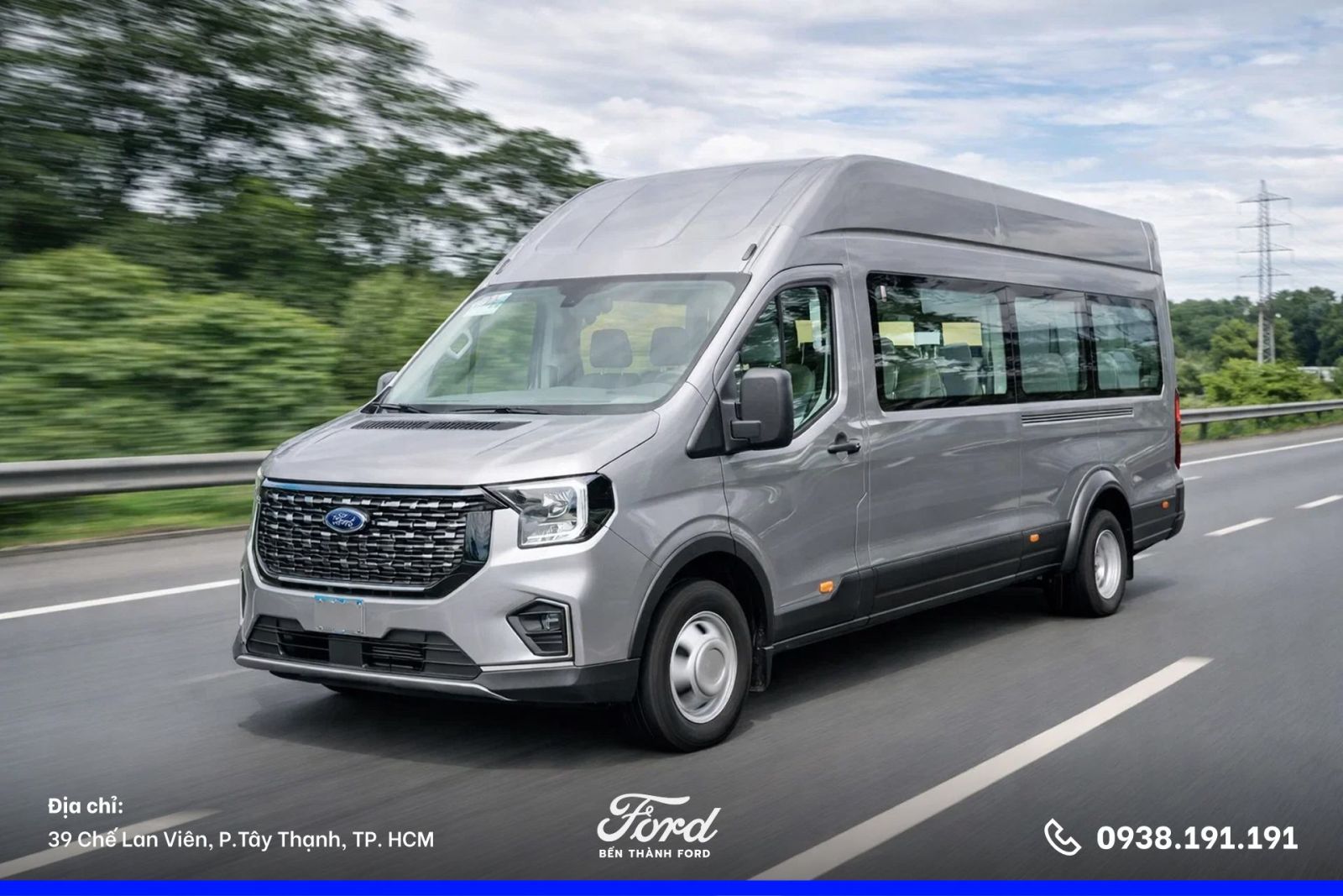 Xe thương mại Ford Transit thế hệ mới