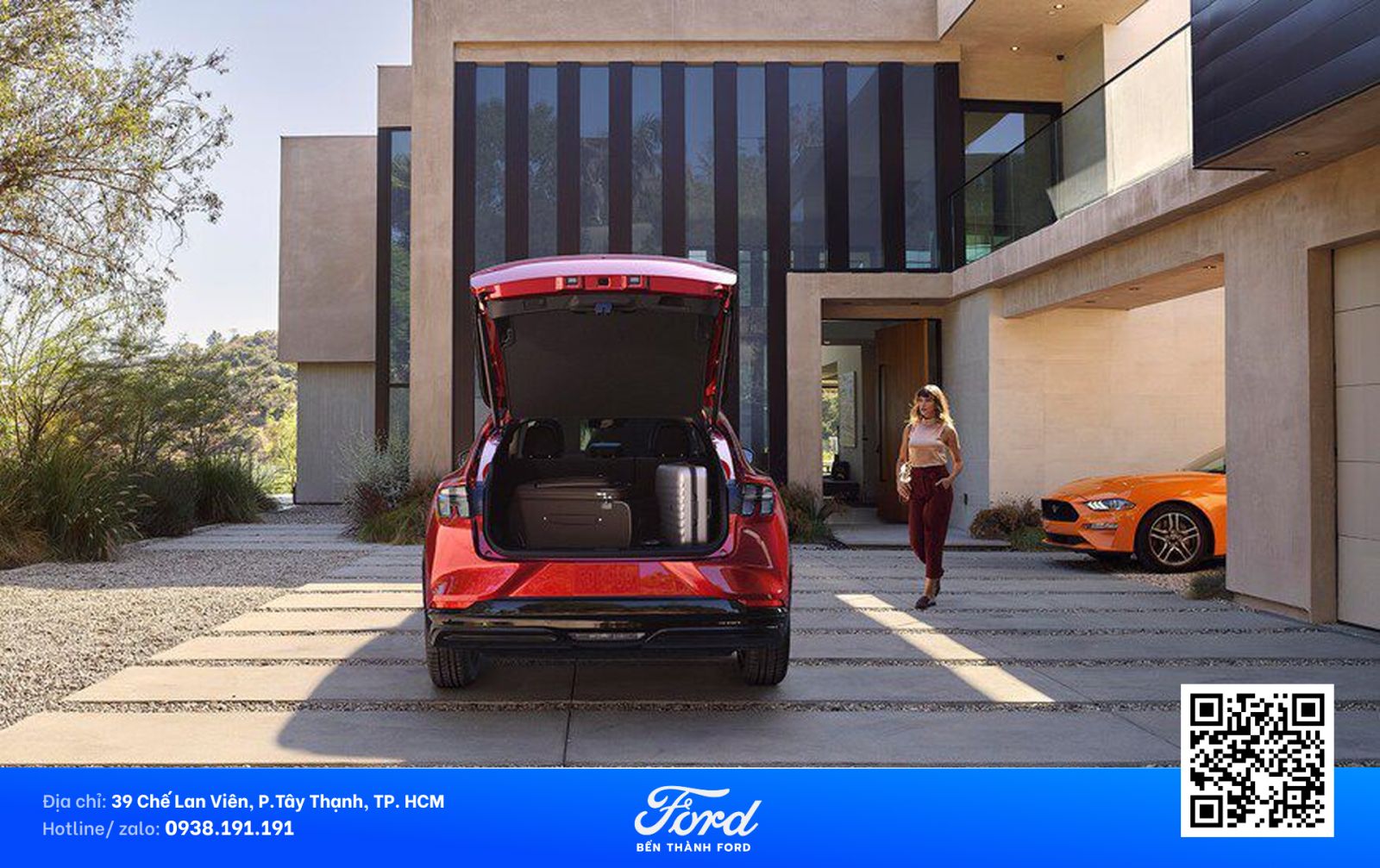 cốp xe điện mustang mach e