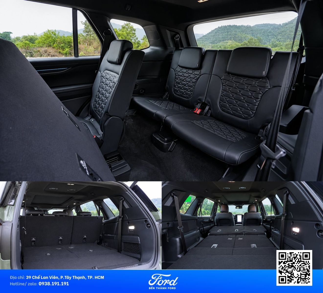 Hàng Ghế Sau Ford Everest Platinum+ Có Tiện Ích Điện Gì Nổi Bật?
