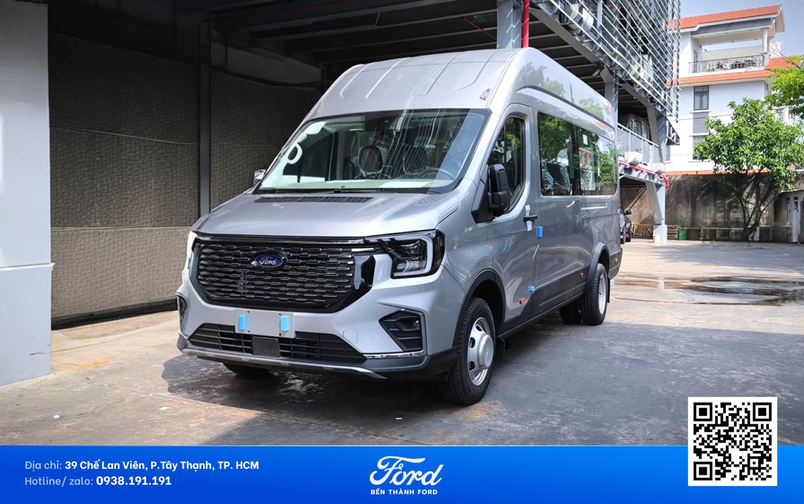 Giá Lăn Bánh (Ước Tính) Ford Transit Mới Tại TP.HCM
