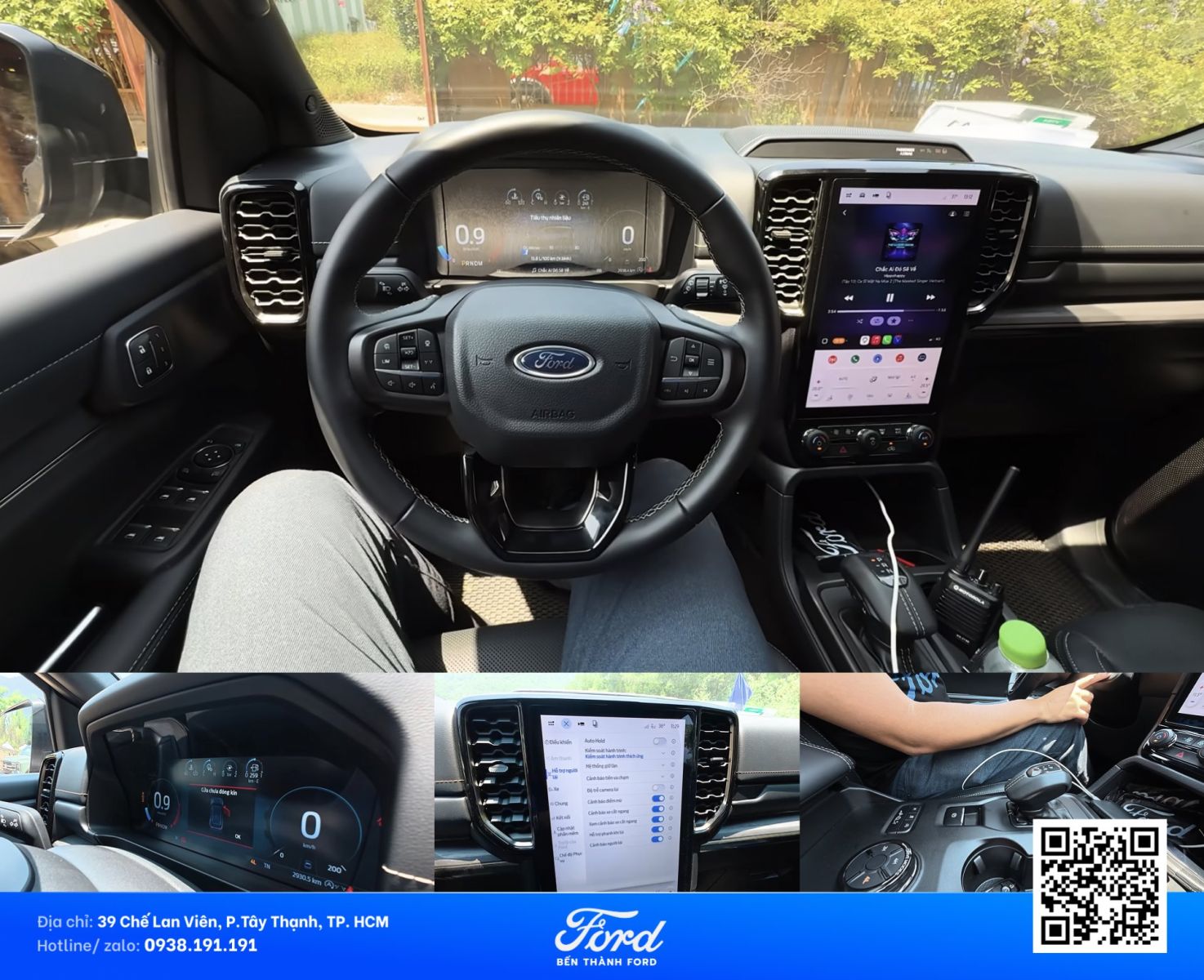 Công Nghệ Hỗ Trợ Lái Trên Vô Lăng Ford Everest Platinum+ Gồm Những Gì?