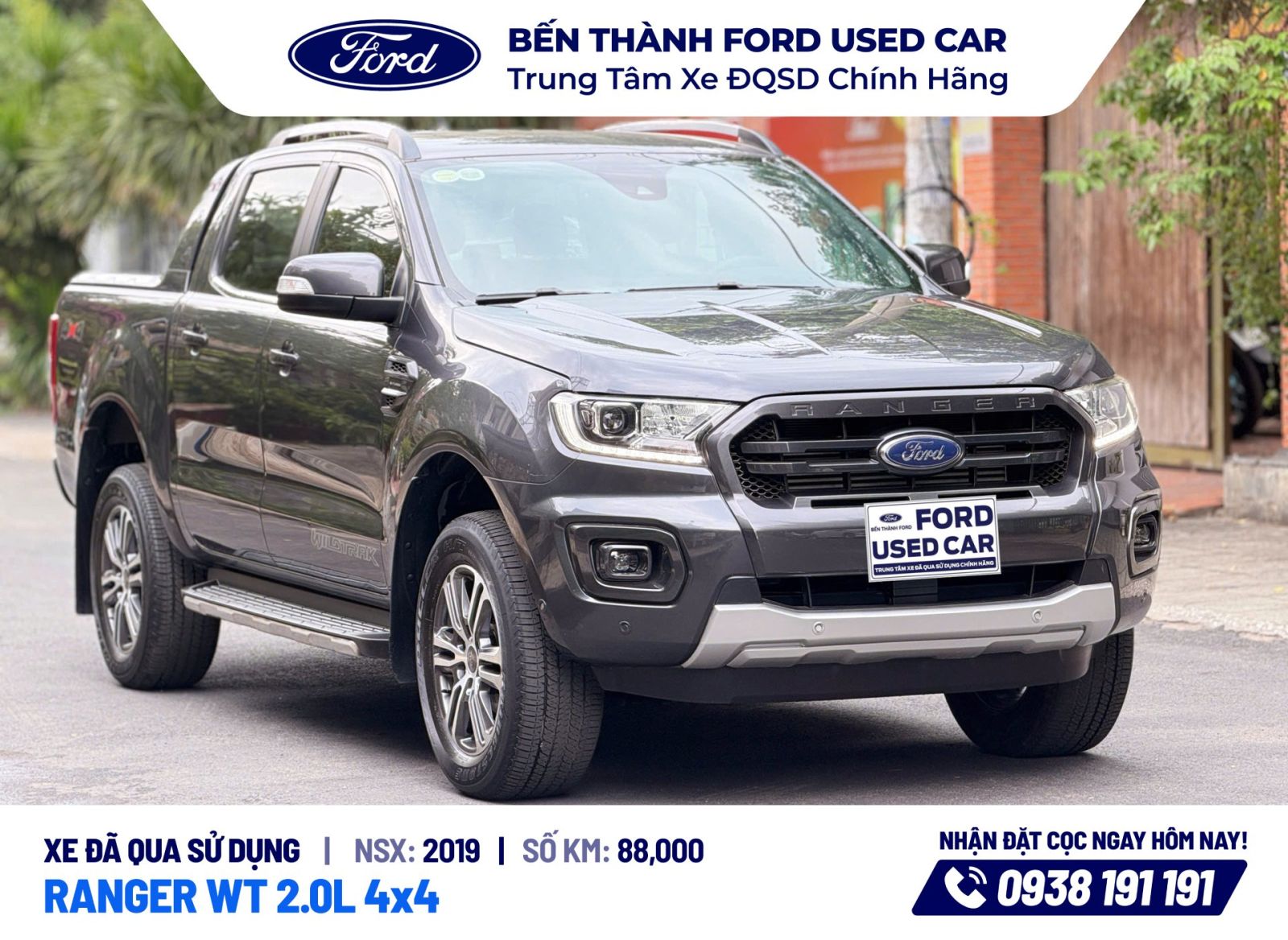 Vì Sao Nên Chọn Ford Ranger Wildtrak 2019 Bi-Turbo 4x4 Đã Qua Sử Dụng