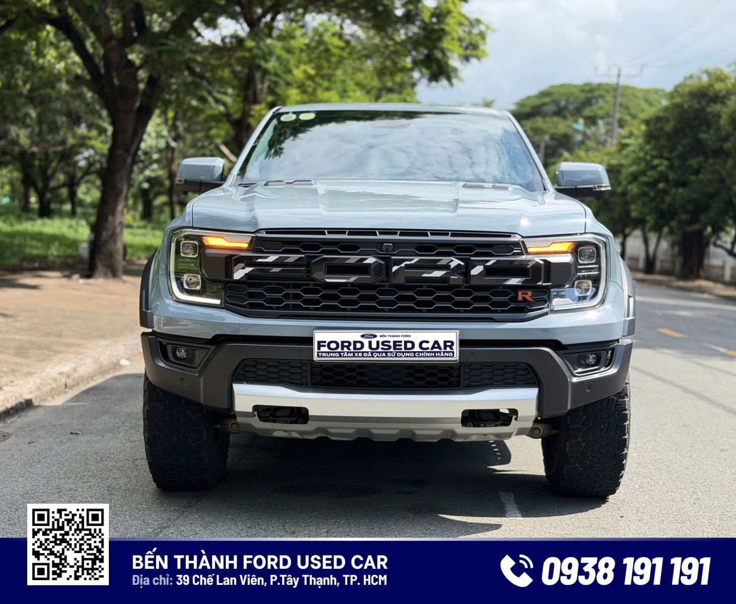 Ford Ranger Raptor 2025 da qua su dung