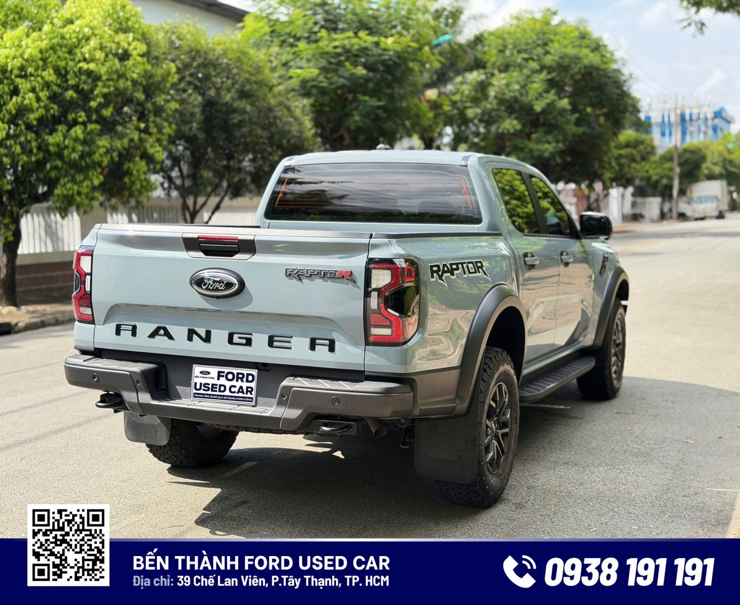 Ford Ranger Raptor 2025 ban tai da qua su dung