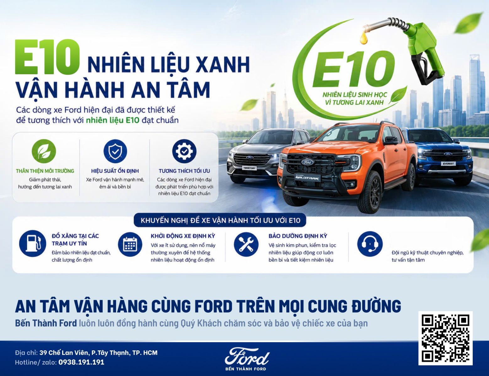 Vì Sao SUV Máy Xăng Ford Thế Hệ Mới Thích Ứng Tốt Với Xăng E5?